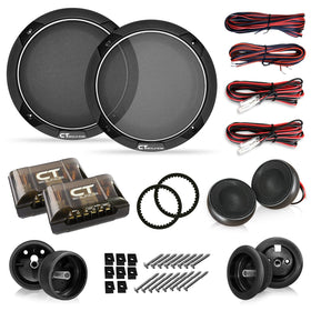 CT Sounds Meso component system ready for DIY mounting.