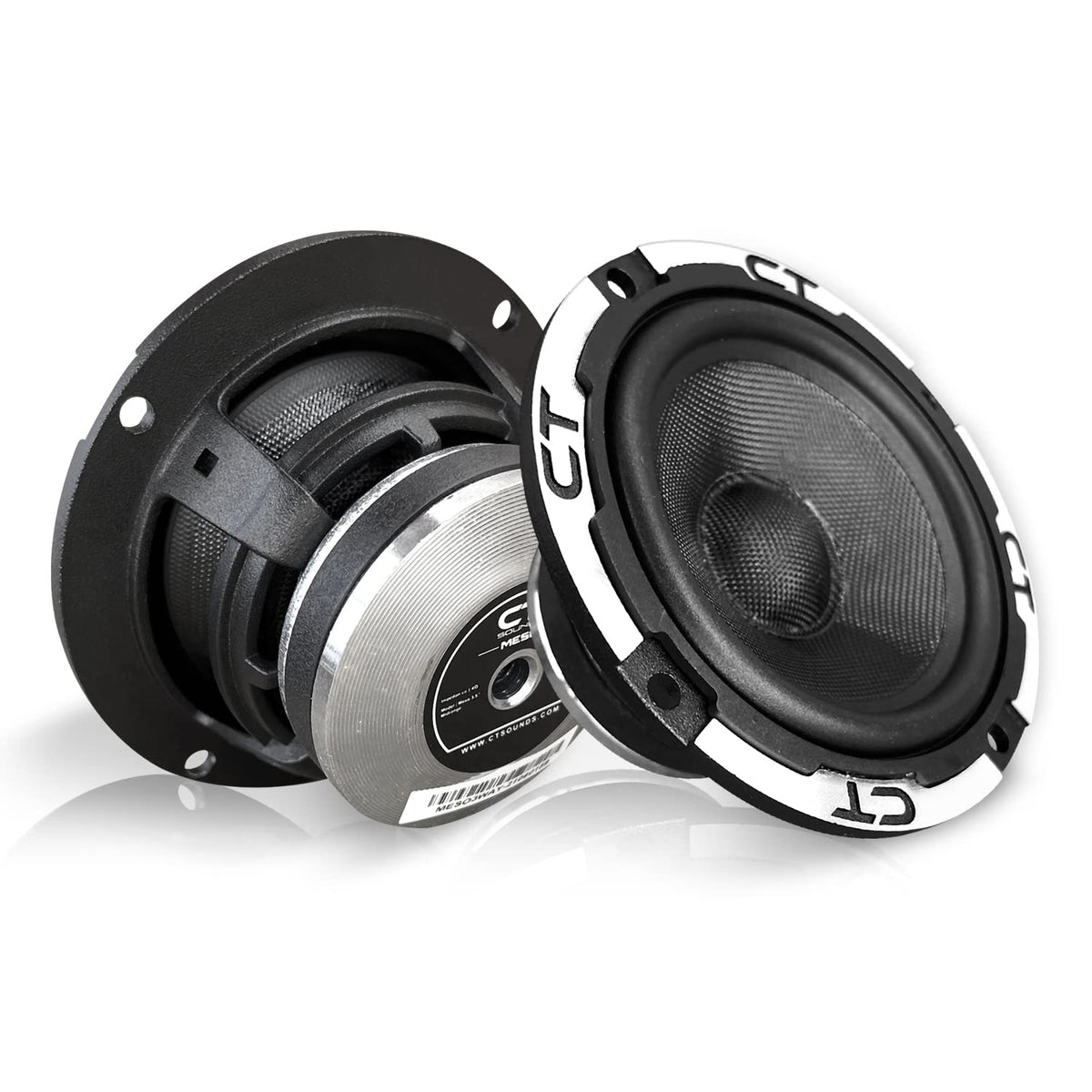 CT Sounds Meso 25mm silk-dome tweeter for crisp highs.