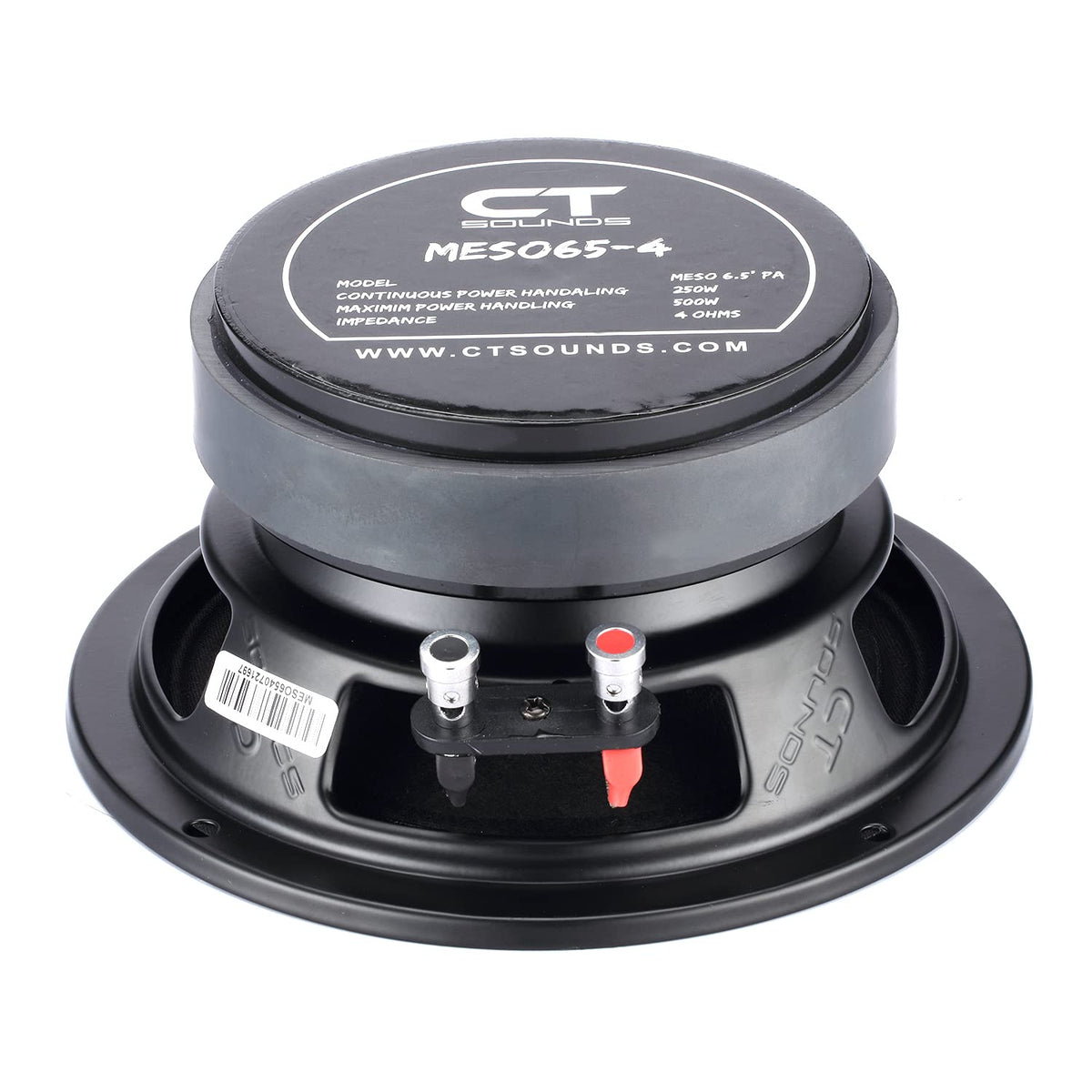 CT Sounds MESO65-4 basket detail showing unique tooling for reliability