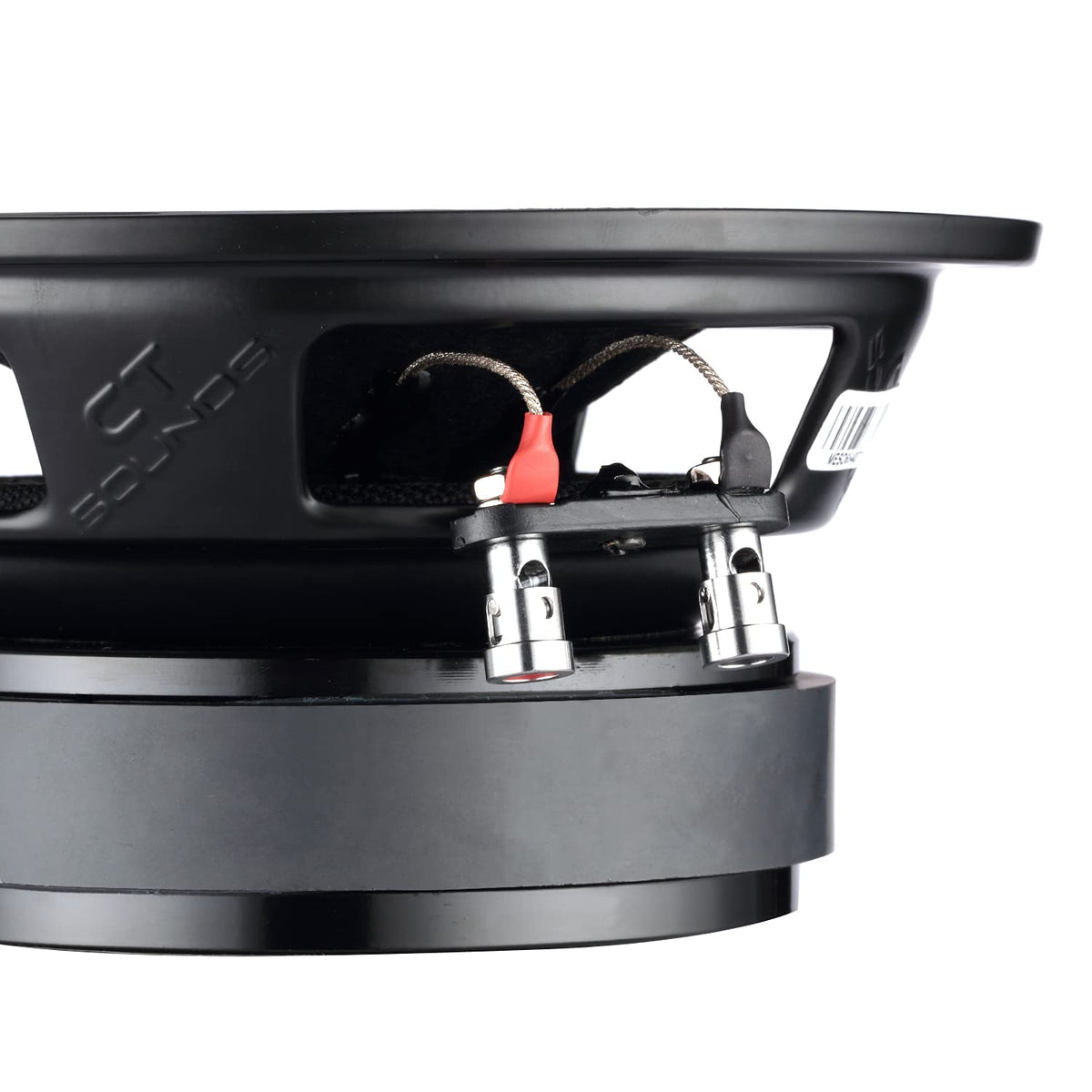 CT Sounds MESO65-4 next to a ruler for size and mounting compatibility
