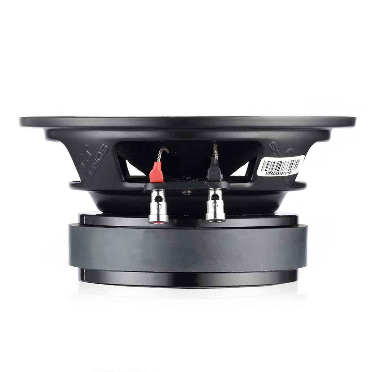 CT Sounds MESO65-4 voice coil side shot showing CCAW coil for sensitivity