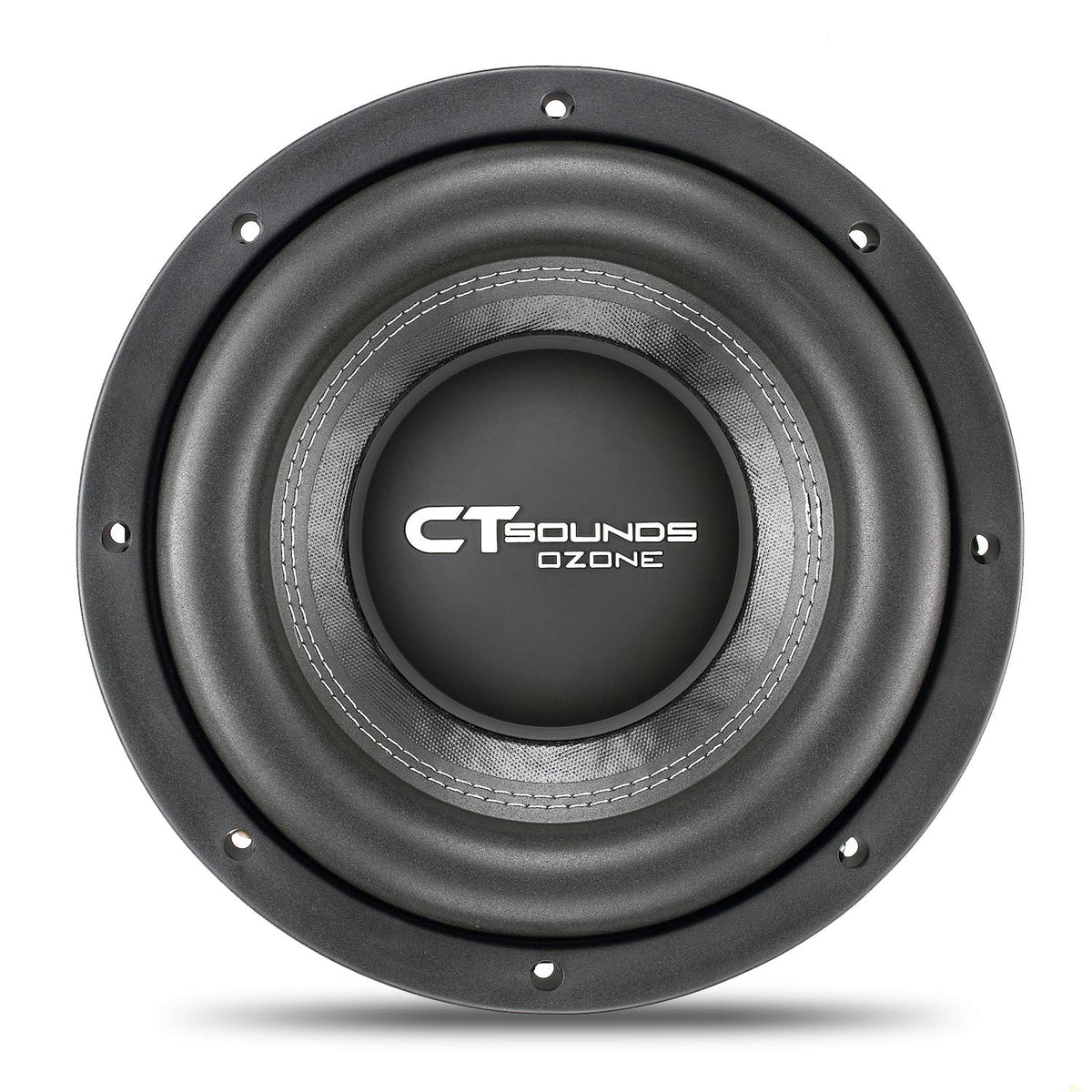 CT Sounds OZONE-10-D2 rear view shows the 4-layer copper voice coil for cooling