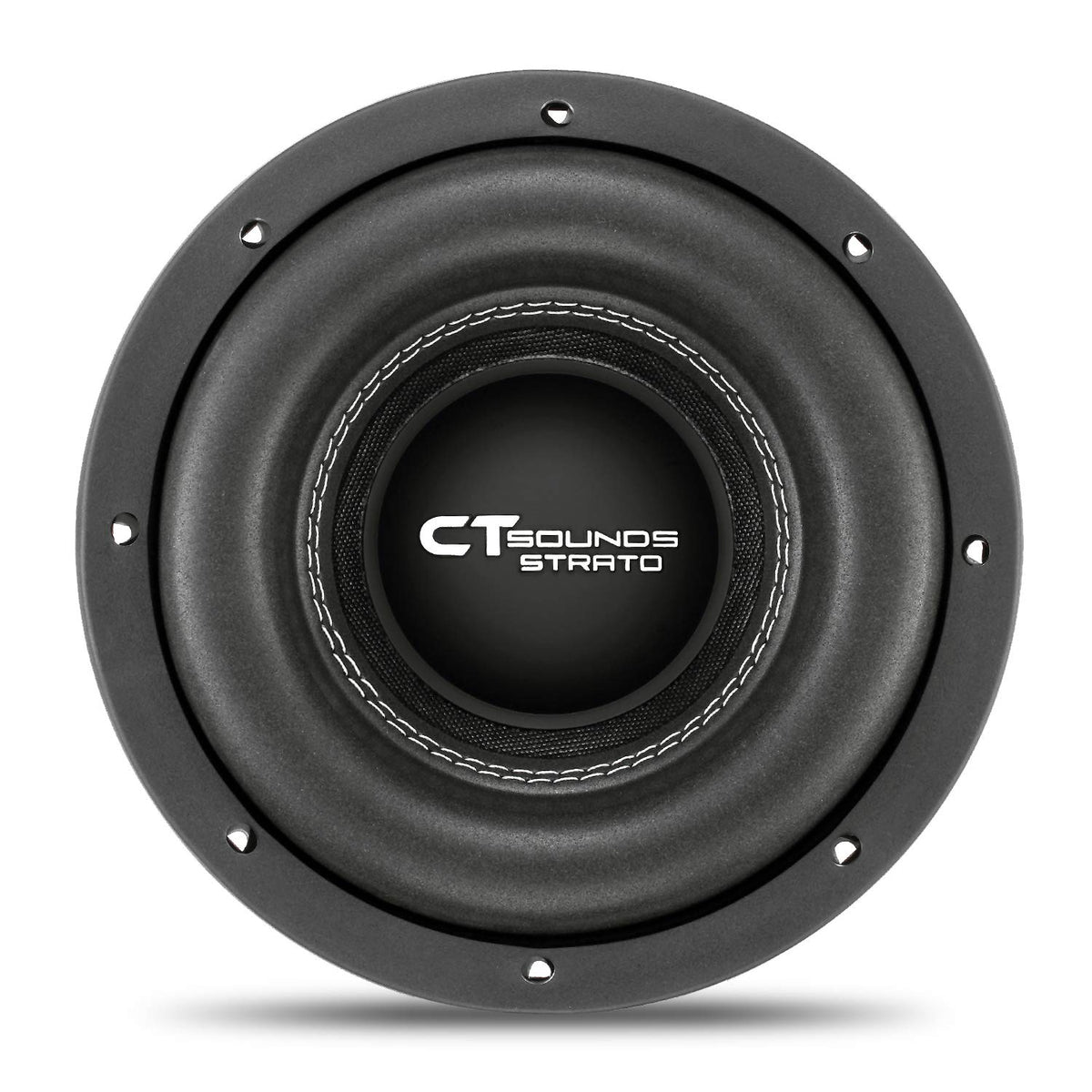 CT Sounds Strato-8-D4 side view revealing rugged construction and heat management