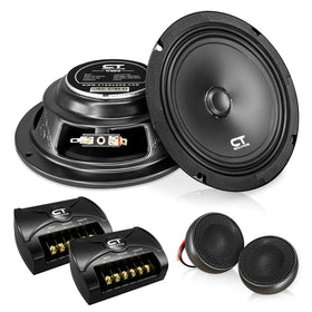 CT Sounds Tropo 6.5-inch set front view shows shallow-mount design for easy installation