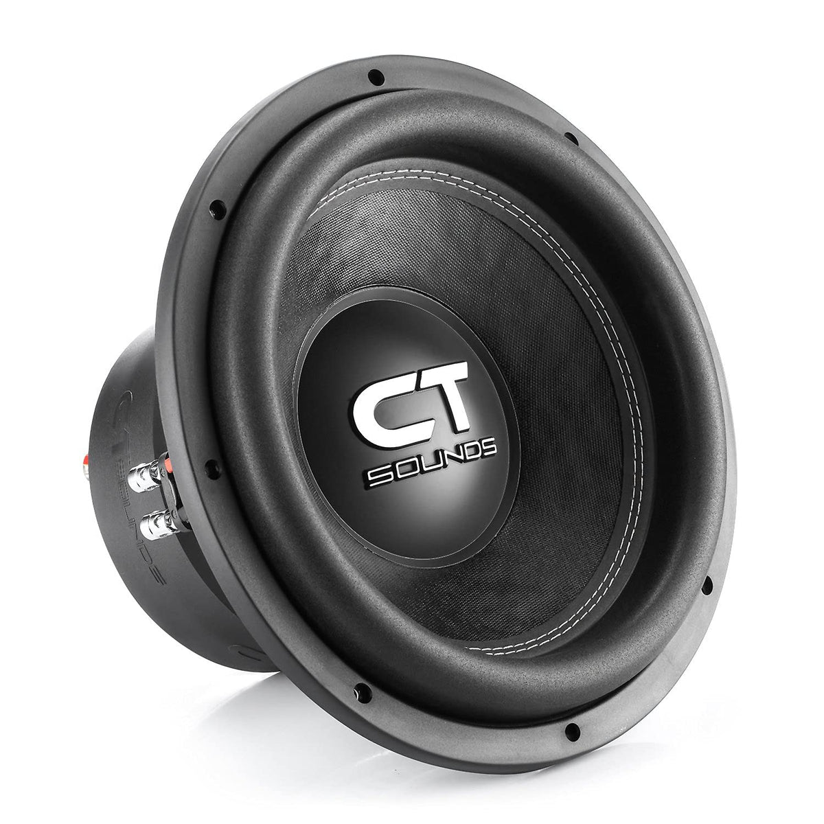 CT Sounds TROPO-XL-12-D4 woofer front-angle delivers deep bass for confident street listening