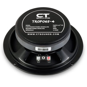 CT Sounds Tropo65-4 1.5-inch CCAW voice coil delivers smooth, detailed sound.