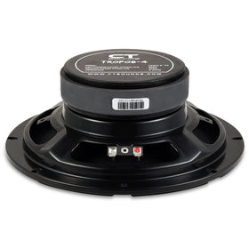CT Sounds TROPO8-4 next to ruler showing dimensions, confirms shallow depth benefit