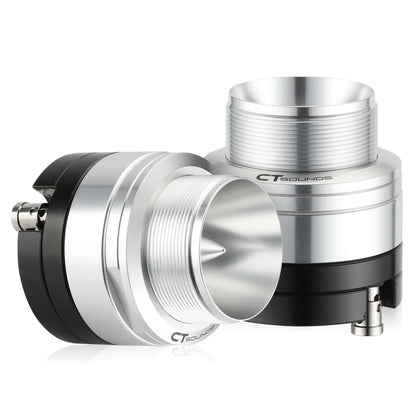 CT Sounds TX-175A tweeter pair close-up showing compact neodymium design for crisp highs