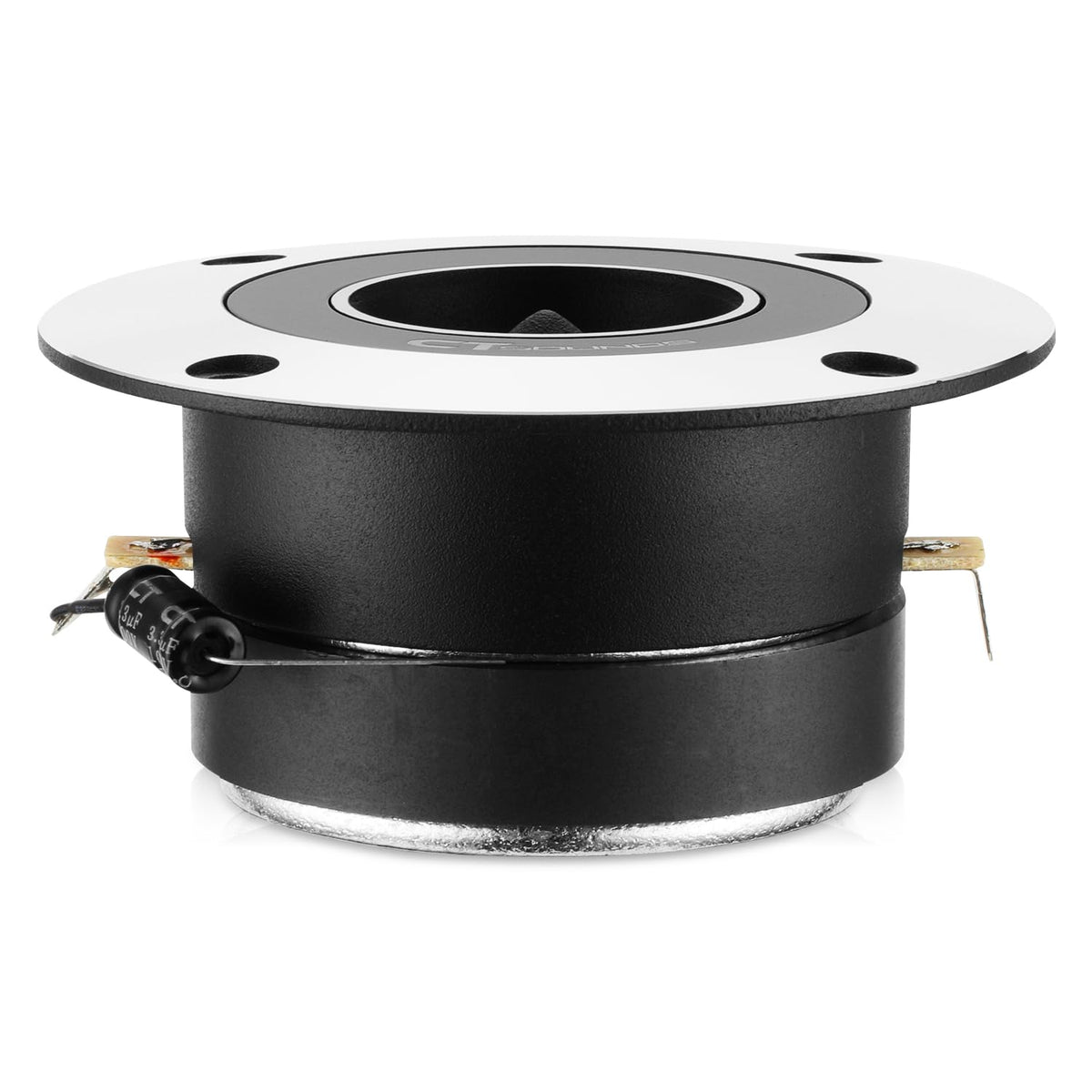 CT Sounds mounted in car door illustrating real-world upgrade and clearer vocals