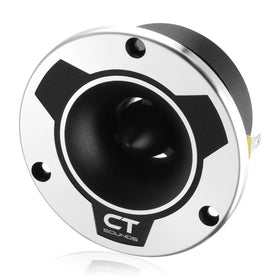 CT Sounds TX-35C close-up of titanium dome revealing rigid surface for detailed highs