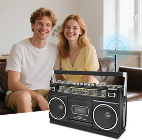 CTDZLED 24W stereo speakers deliver rich, balanced sound.