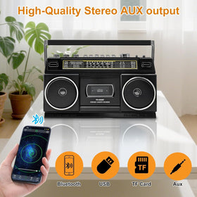 CTDZLED four-power-modes enable portable playback with various power options.
