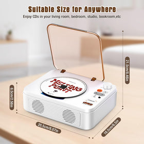 CTDZLED in use on table streaming Bluetooth music for relaxed home gatherings