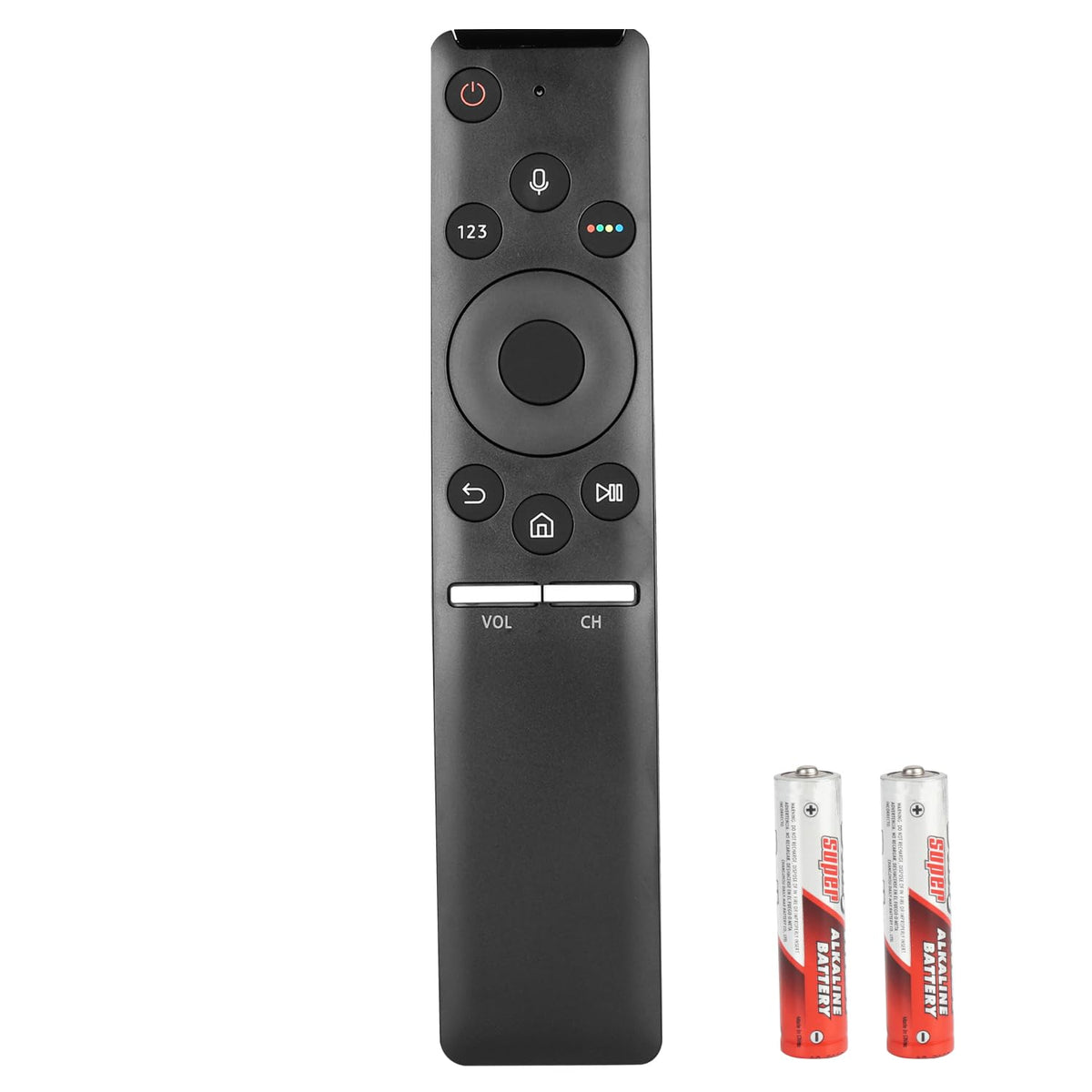 CTRLBETTER front view of replacement remote showing full button layout and brand benefit