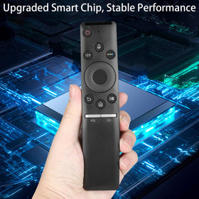 CTRLBETTER remote pictured beside Samsung TV showing seamless compatibility benefit