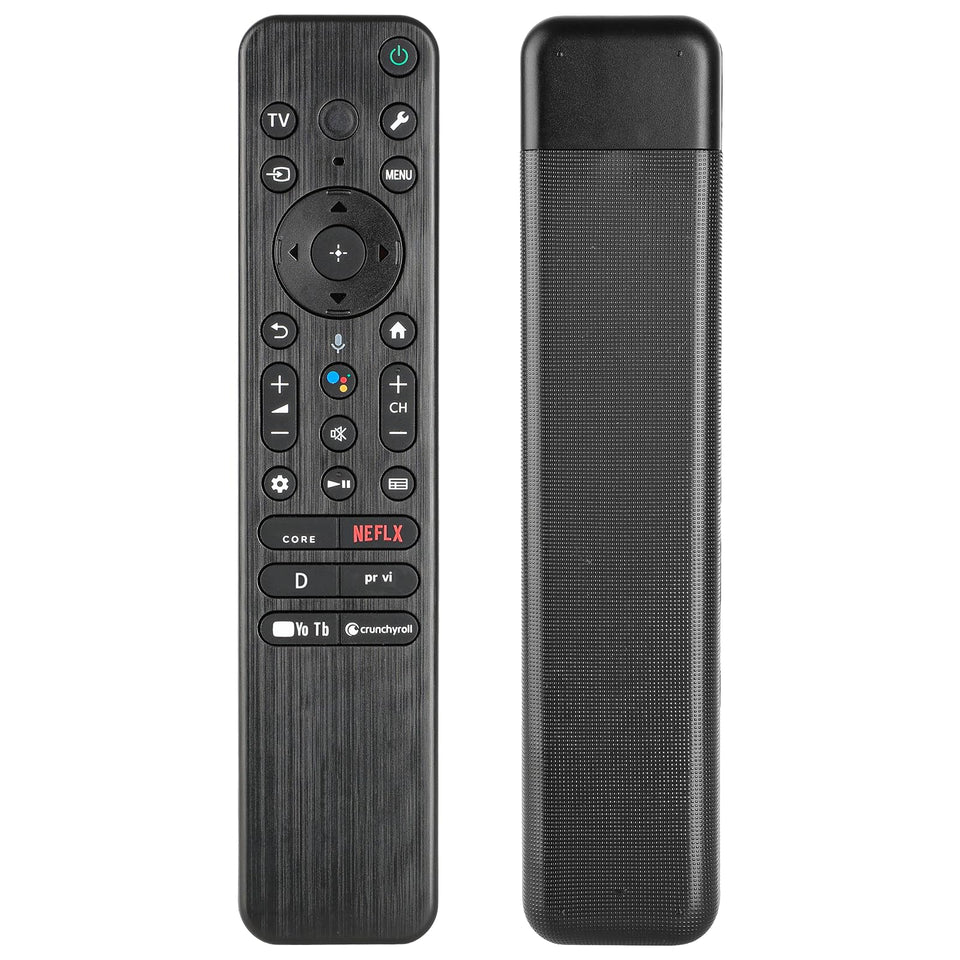 CTRLBETTER RMF-TX810U voice remote for Sony compatibility and easy channel access.