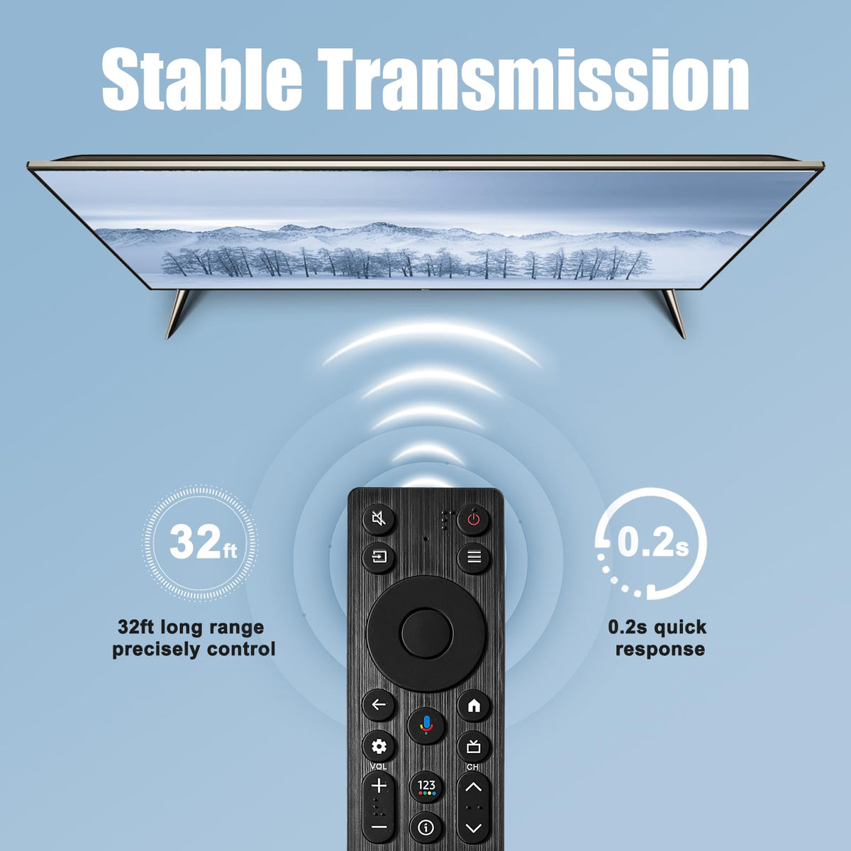 Cuaryub RC923A Google Voice feature enables hands-free control.