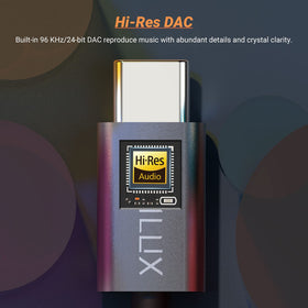 Cubilux closeup of DAC component highlighting high‑fidelity audio performance