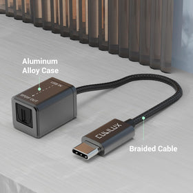 Cubilux compact design suited for tidy desktop setups