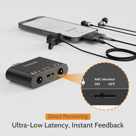 Cubilux high-res DAC showcases crisp audio with 96kHz 24-bit quality.