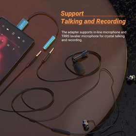 Cubilux USB-C Headphone Adapter compact design ideal for travel.