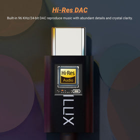 Cubilux USB-C headphone adapter in use with Galaxy for clear 3.5mm sound