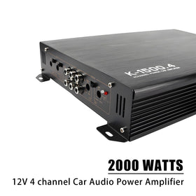 CUCNEXT car power amp metal body emphasizes heat resistant design.