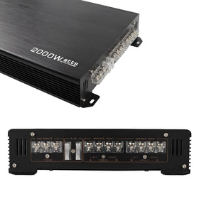 CUCNEXT car power amp speaker connection demonstrates versatile multi-speaker setup.