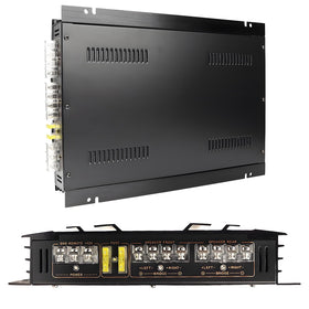 CUCNEXT car power amplifier 4-channel heat-dissipation casing supports long-term use