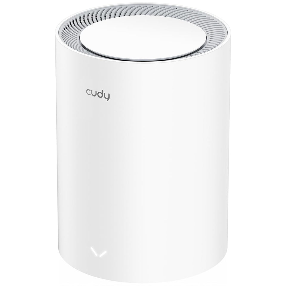 Cudy AX3000 front view showcasing modern design and wide coverage