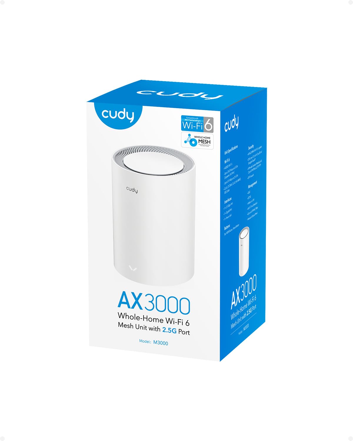 Cudy AX3000 smart home coverage across rooms and devices