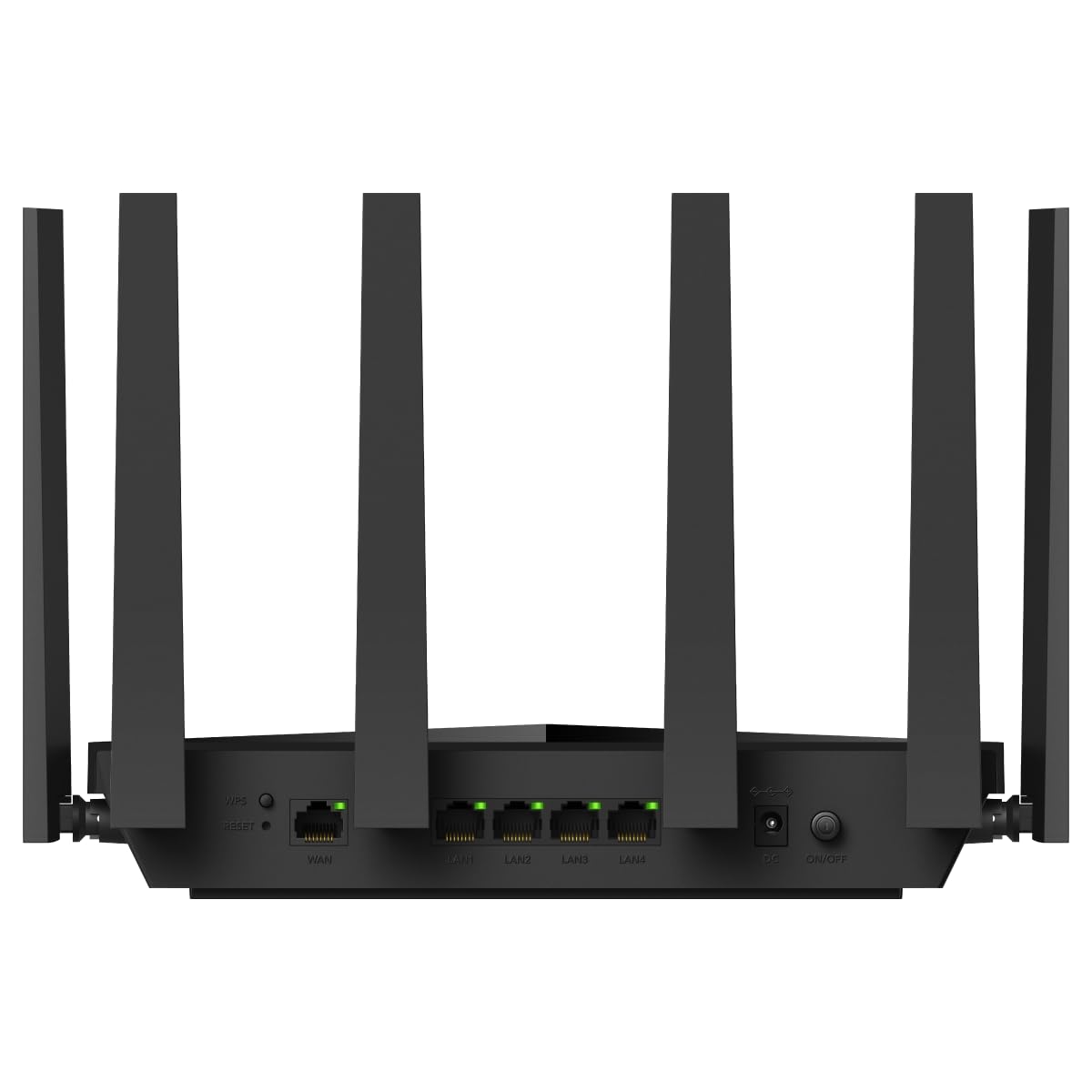 Living room setup with BE6500 placed for optimal coverage