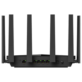 Living room setup with BE6500 placed for optimal coverage