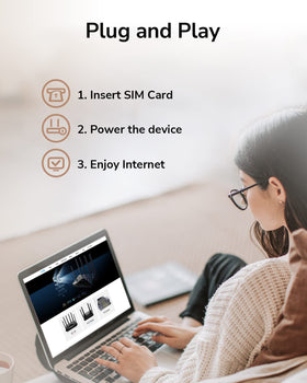 Cudy LT500 on-the-go connectivity supports mobility and remote work.