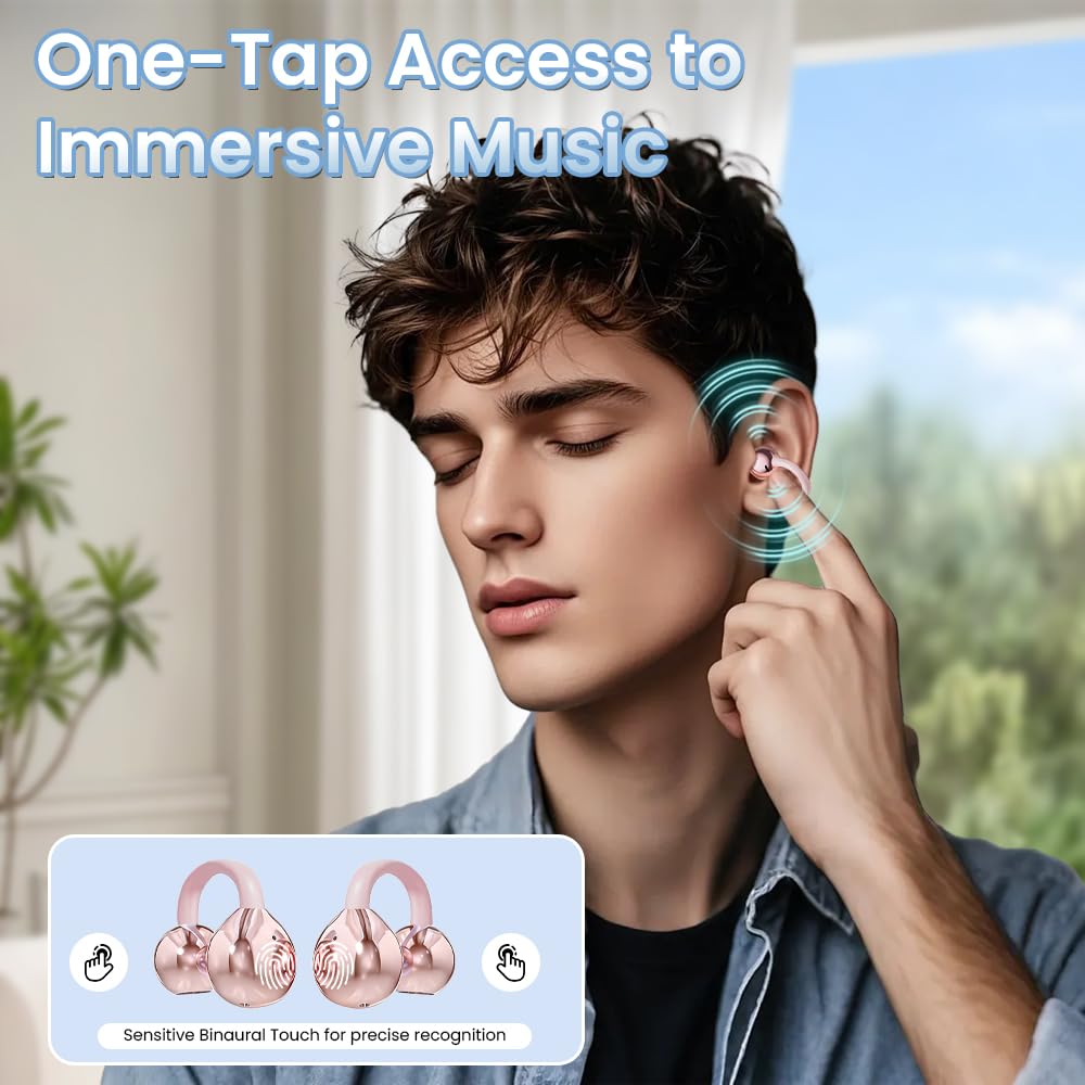 CuiSuto crystal-clear calls with open-ear design and comfortable fit.