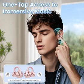 CuiSuto crystal-clear calls with open-ear design and comfortable fit.