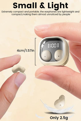 CuiSuto earphones with power display showing battery level at a glance.