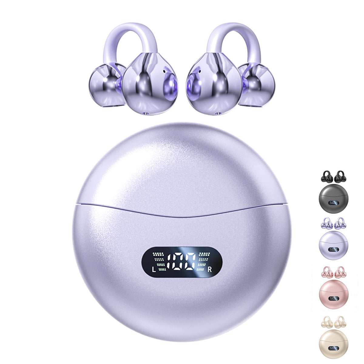CuiSuto open-ear buds with clip-on design for safer outdoor listening.