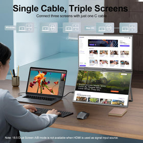 CUIUIC independent device connections enable dual-user work.