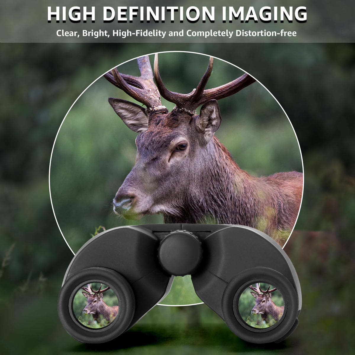 Culture Gifts 8x25 binoculars ipx7 waterproof design for rugged outdoors