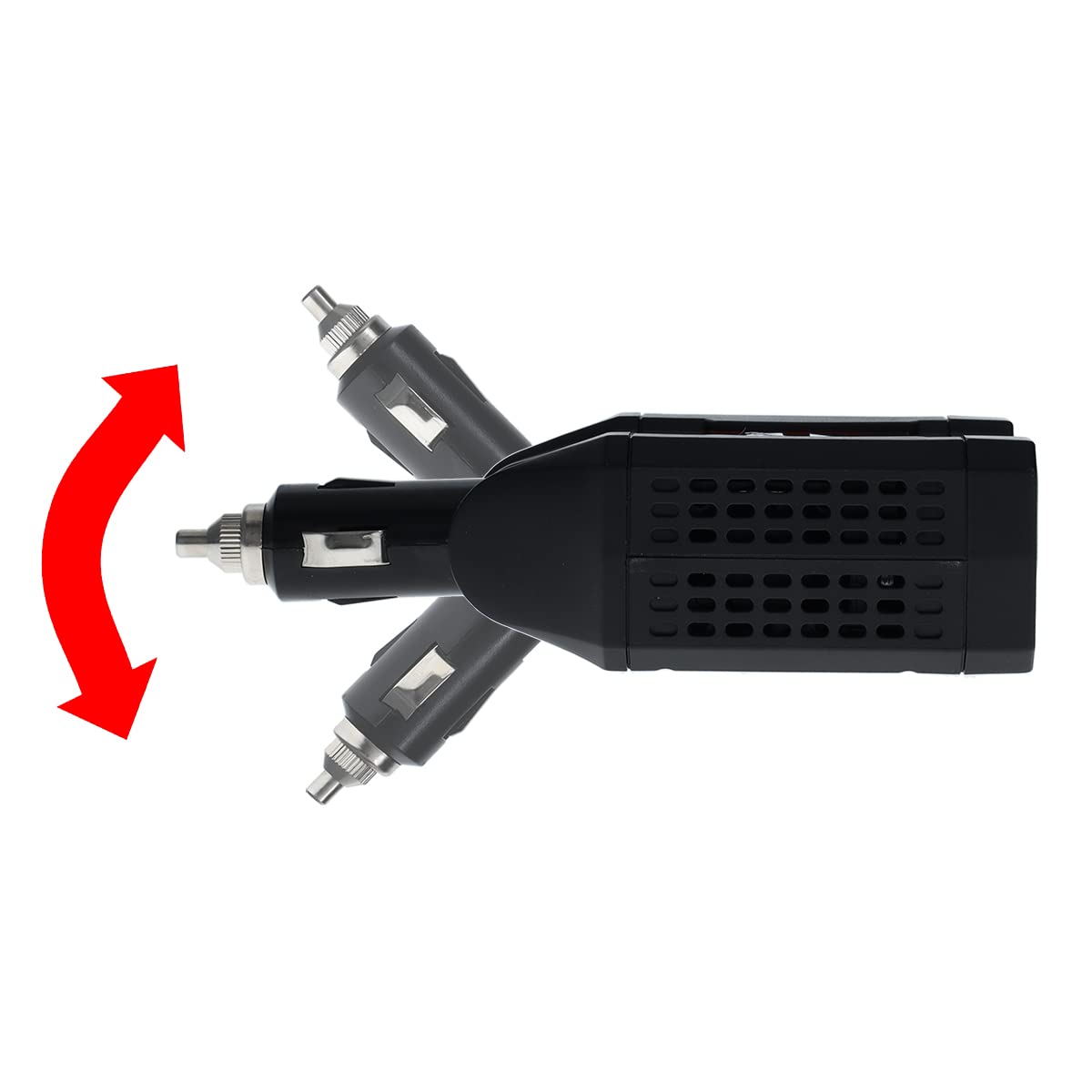 Cummins USB-C port detail highlighting fast 18W charging capability