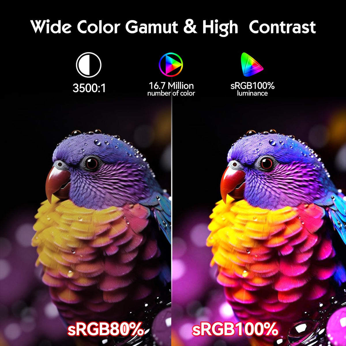 CUNPU 300Hz refresh for ultra-smooth motion in fast FPS.