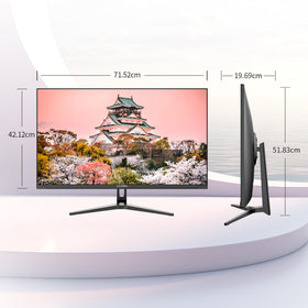 CUNPU 32-inch monitor ideal for office and streaming setups