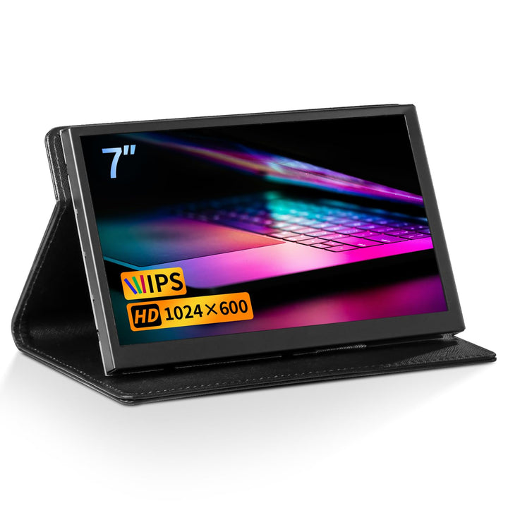 CUQI 7-inch front view showing screen clarity and compact size benefit