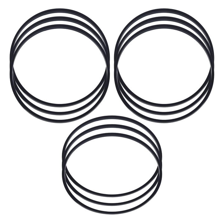 CuraceQ front packaging showing full 9-piece belt set and contents, reliable repair kit