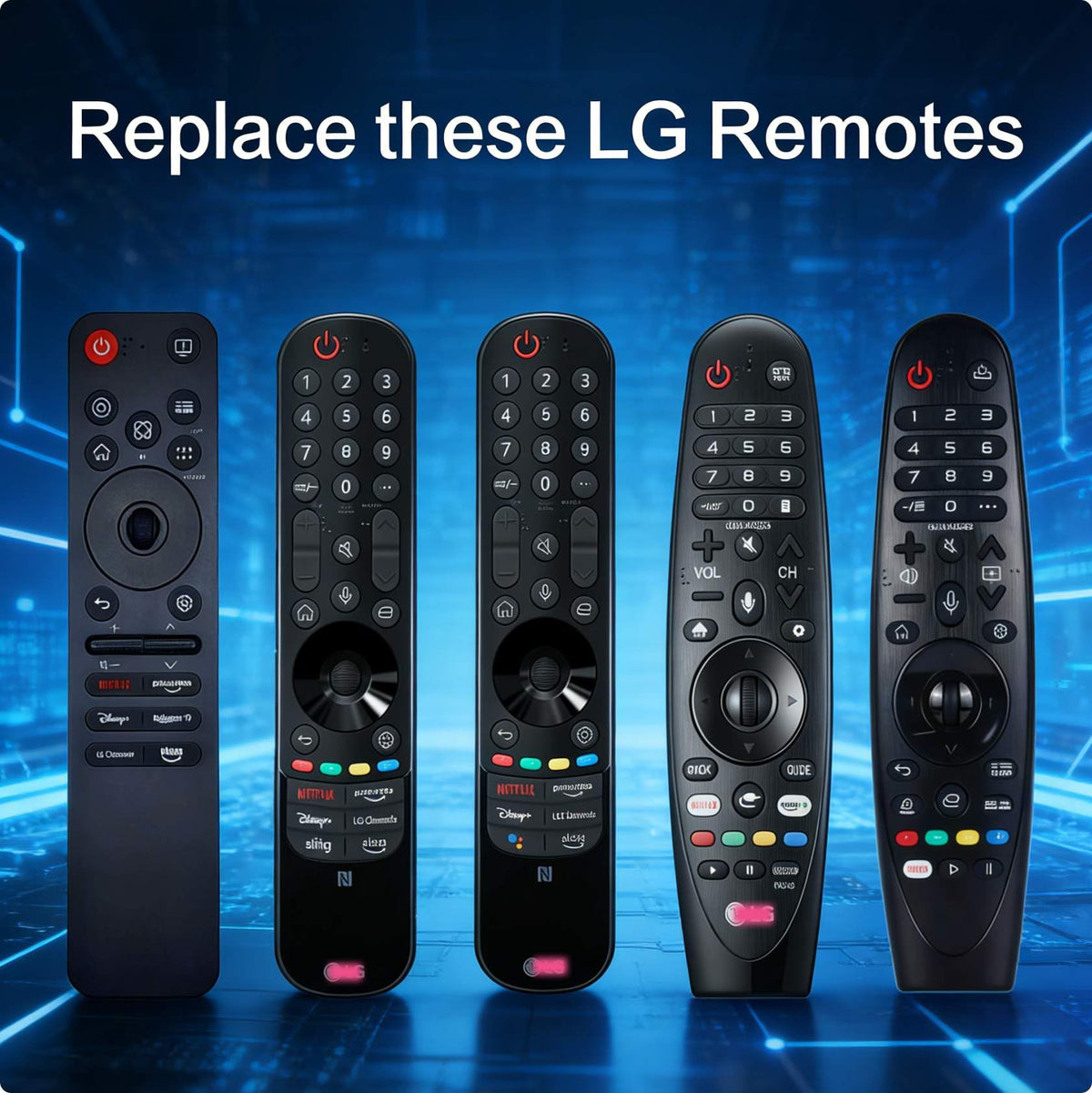 Curanny AI Remote durability-tested buttons for long use