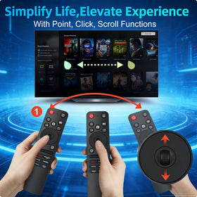 Curanny AI Remote simple pairing process for LG TVs in seconds