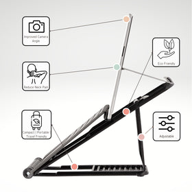 CUTTING EDGE INDUSTRIES Surface Pro Stand height adjustable for comfortable viewing angles.