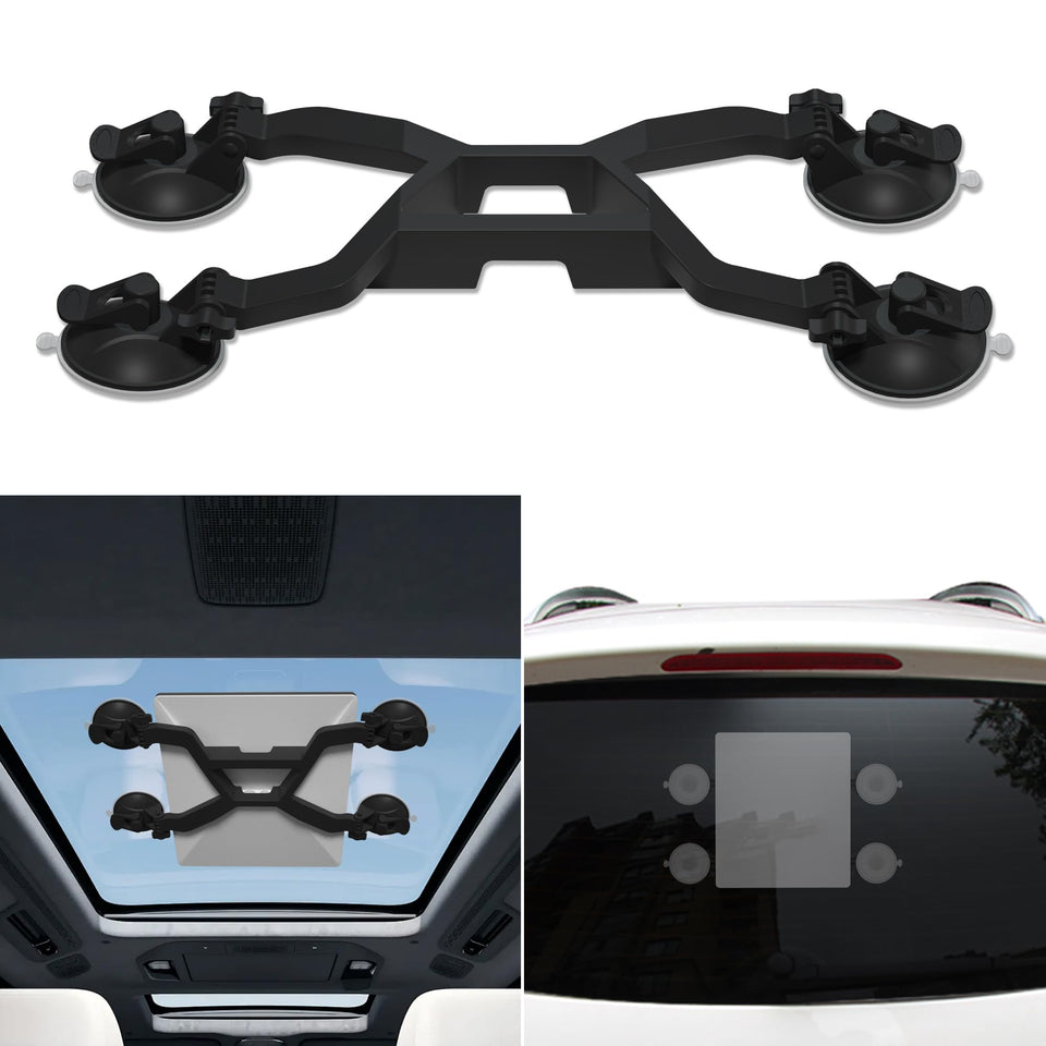 CUUTHOO front view mounted on windshield showing secure hold and convenient placement