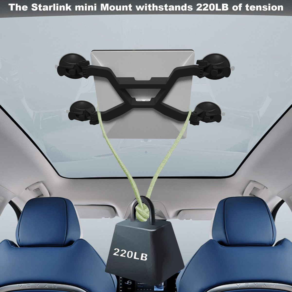CUUTHOO mounted on sunroof exterior illustrating weather-resistant stable installation